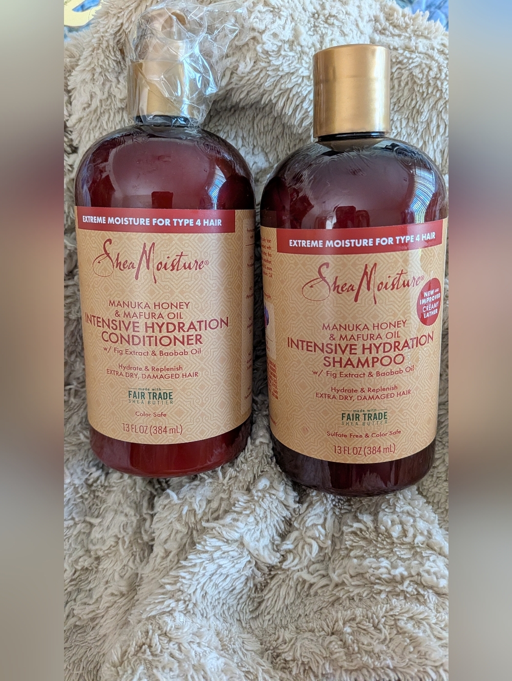 Shea Moisture Shampoo And Conditioner